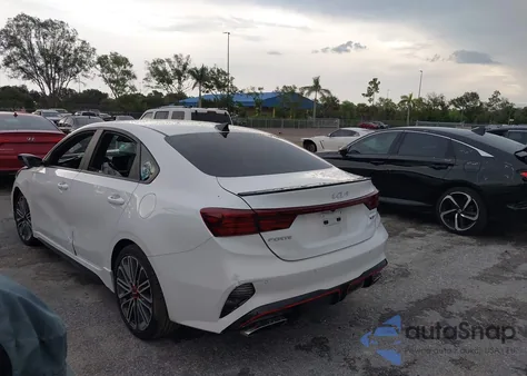 2022 Kia Forte Gt из США, поврежденный, VIN 3KPF44ACXNE486748